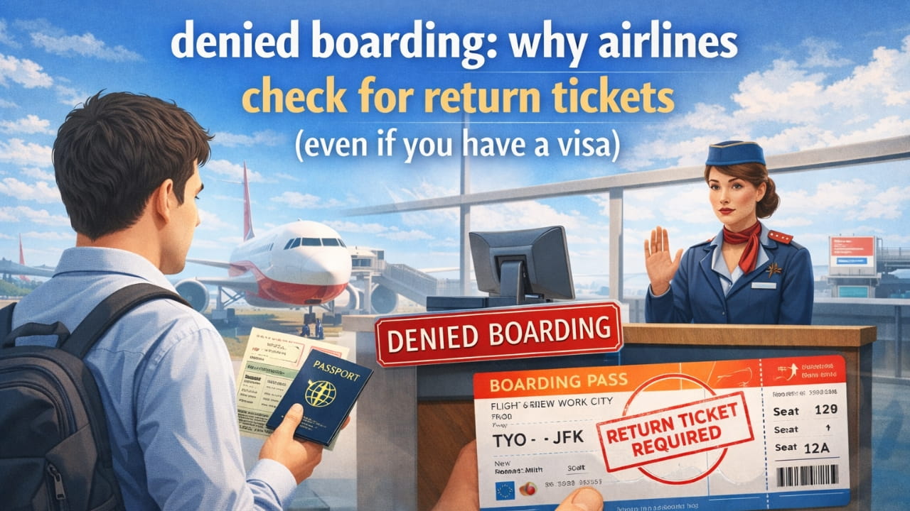 Airline Denied Boarding Due to No Return Ticket