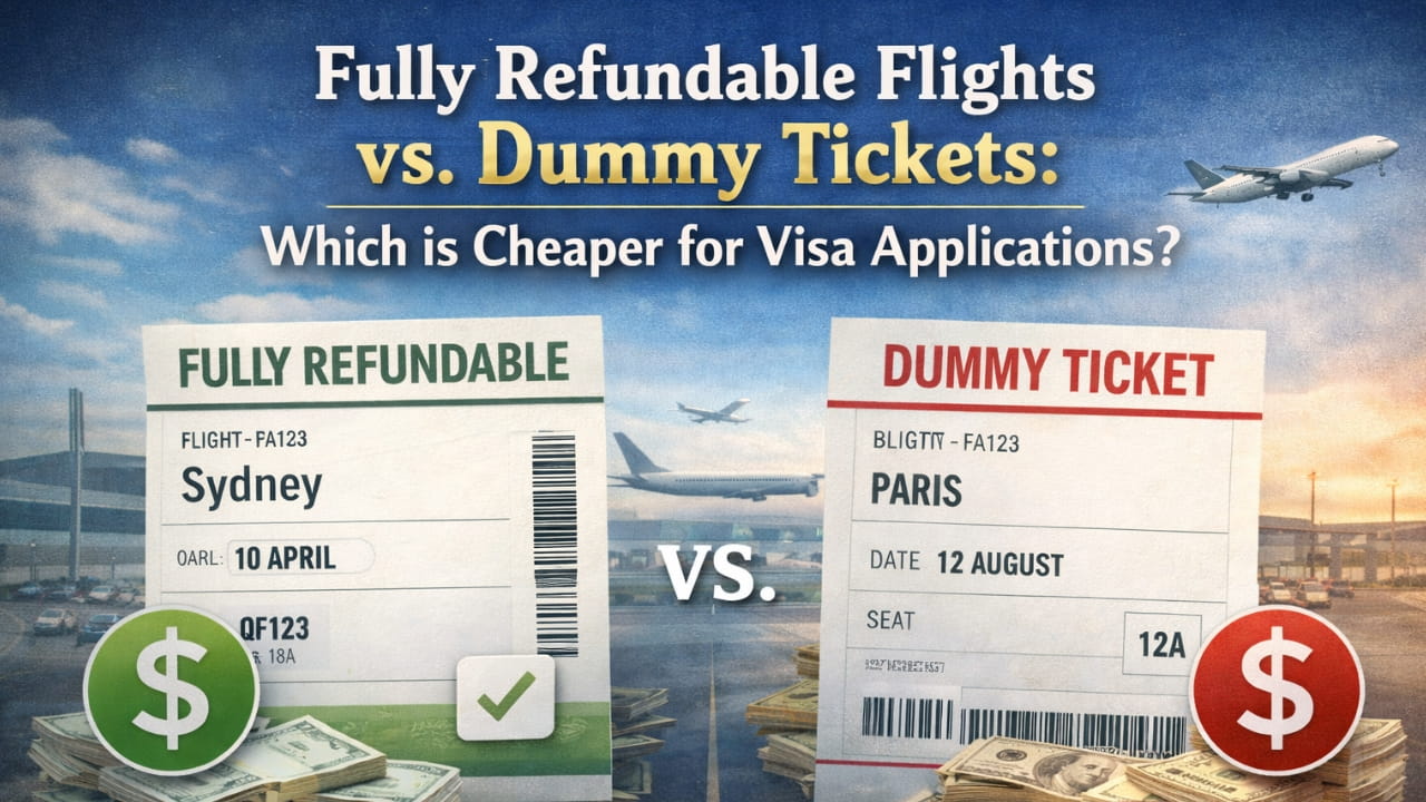 Cost Comparison: Fully Refundable vs Dummy Ticket