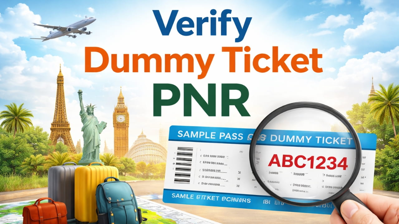 Verify Dummy Ticket PNR