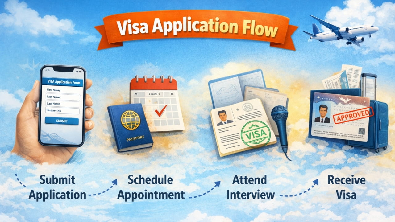 Visa Application Flow
